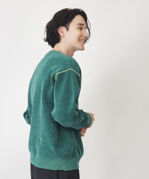 THE SHOP TK セーター ニット 「ハグするニット」モールニットクルー