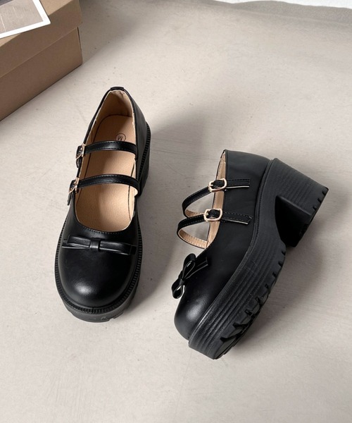 Shoes in Closet フォーマルシューズ 軽量厚底 ヒールアップ