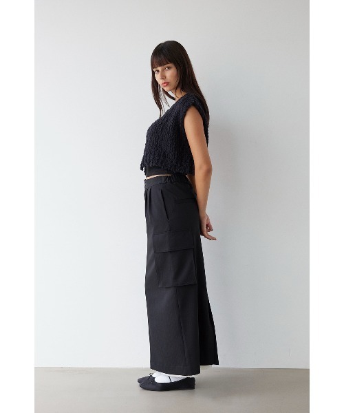 ALEXIA STAM（アリシアスタン） スカート Pinstripe Layered Skirt