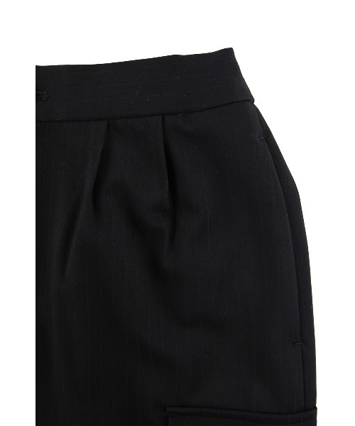 ALEXIA STAM（アリシアスタン） スカート Pinstripe Layered Skirt