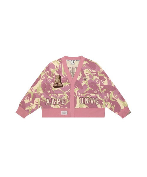 カーディガン AAPE SWEAT CARDIGAN レディース