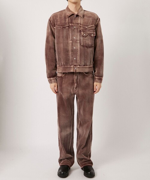 soe（ソーイ） パンツ 「soe/ソーイ」Faded Corduroy 5PKT Trousers