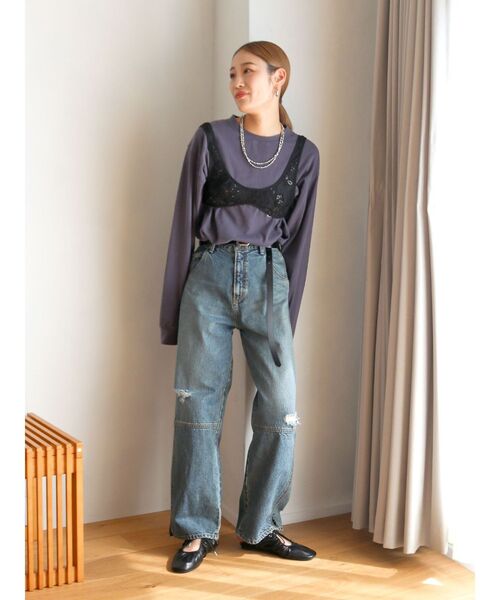 Ungrid（アングリッド） バレエシューズ パンプス ギャザーフラット