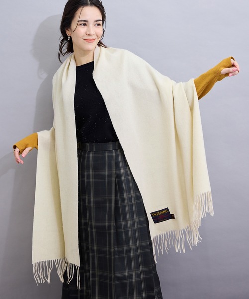 TWEEDMILL ツイードミル 大判ストール♪ TWEED MILL（ツイードミル） ストール マフラー 「TWEEDMILL/ツイード