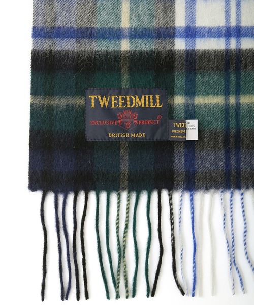 TWEED MILL ストール マフラー 「TWEEDMILL/ツイードミル」大判