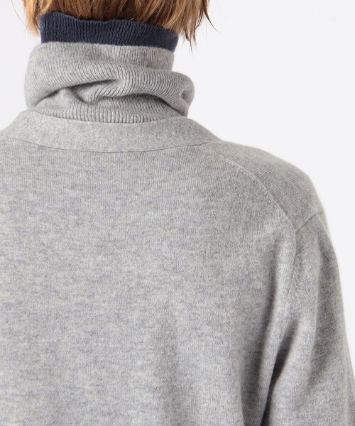 galerie vie グレーニットセーター　Sサイズ GALERIE VIE ニット セーター スコットランドカシミヤ Vネック