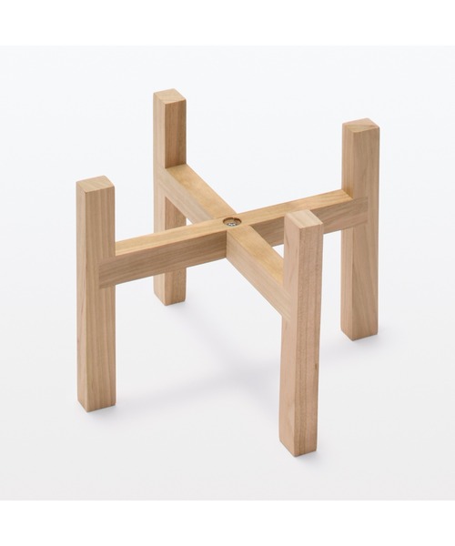 無印良品(MUJI) 木製スタンド 小 ペットフードボウル用 約18.5 無印良品(MUJI) 木製スタンド 小 ペットフードボウル用 約18.5