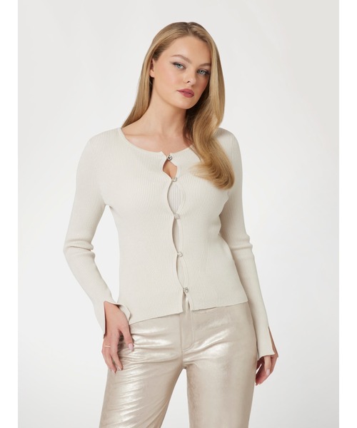 ニット セーター EDEN Cn Ls Cardi Sweater ニット セーター レディース