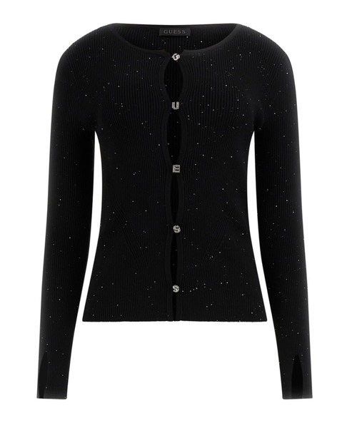 GUESS（ゲス） ニット セーター EDEN Cn Ls Cardi Sweater ニット 