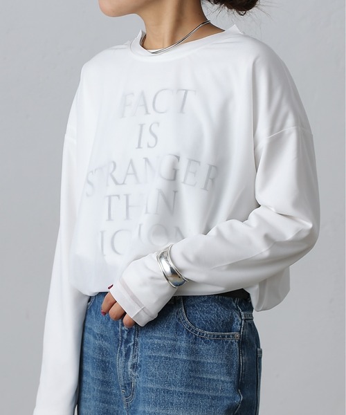 トップス cooony リブオーバーチュールTシャツ | COLONY 2139(コロニー トゥー