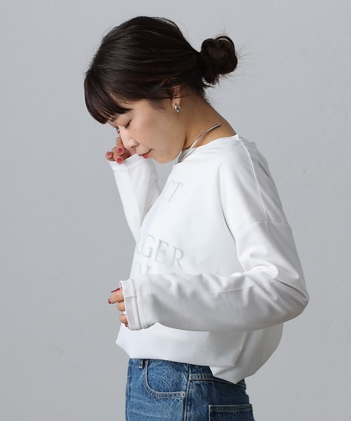 COLONY 2139 tシャツ シアー長袖Tシャツ レディース : ZOZOTOWN