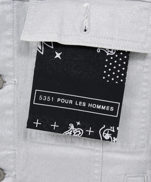 5351 POUR LES HOMMES デニムジャケット gジャン 「セットアップ対応