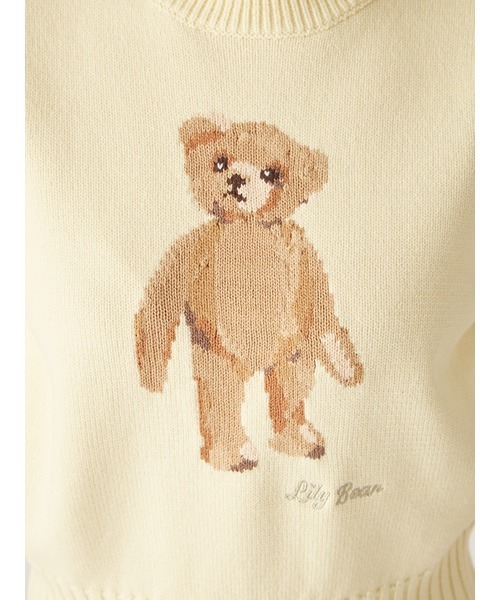 LILY BROWN ニット セーター 「WEB限定カラー」Lily Bearニット