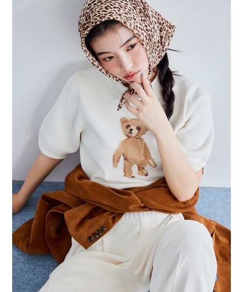 ニット セーター 「WEB限定カラー」Lily Bearニット レディース LILY BROWN ニット セーター 「WEB限定カラー」Lily Bearニット
