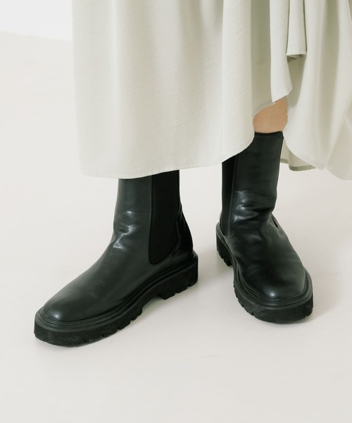 「URBAN RESEARCH」 ブーツ 37 ブラック レディース_画像3