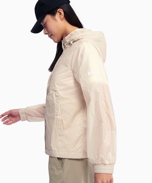 AIGLE（エーグル） ブルゾン ジャンバー 軽量 撥水 パッカブルプリント