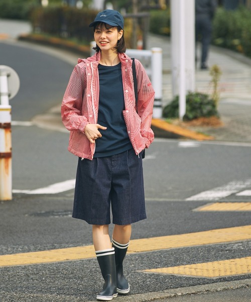 AIGLE（エーグル） ブルゾン ジャンバー 軽量 撥水 パッカブルプリント