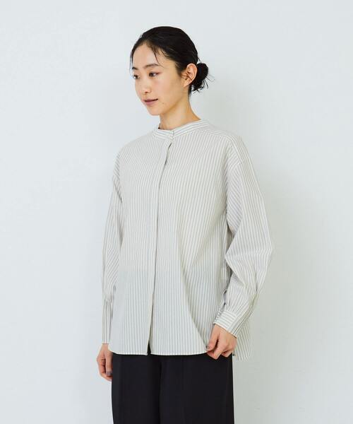 ADIEU TRISTESSE ブラウス シャツ フリルカラーブラウス