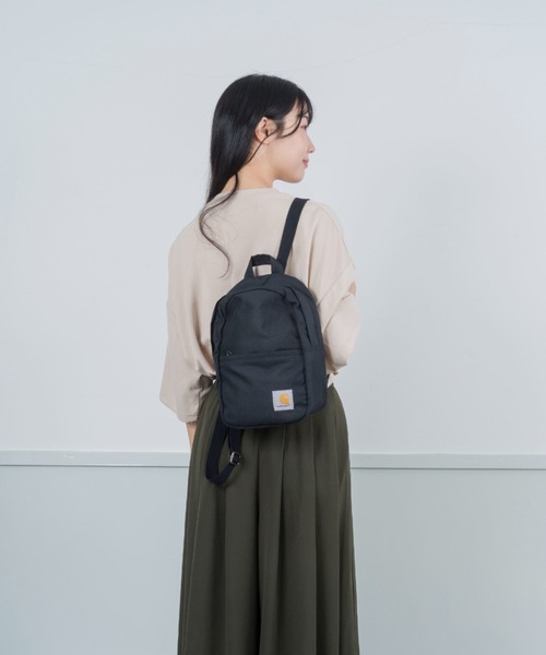 Carhartt ★【ミニ バックパック】撥水加工を施したタフな素材 Carhartt デイバック リュック 「CARHARTT」小さめリュック