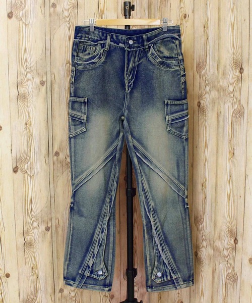 TopIsm（トップイズム） ジーンズ 「2025」ヴィンテージ加工リメイク