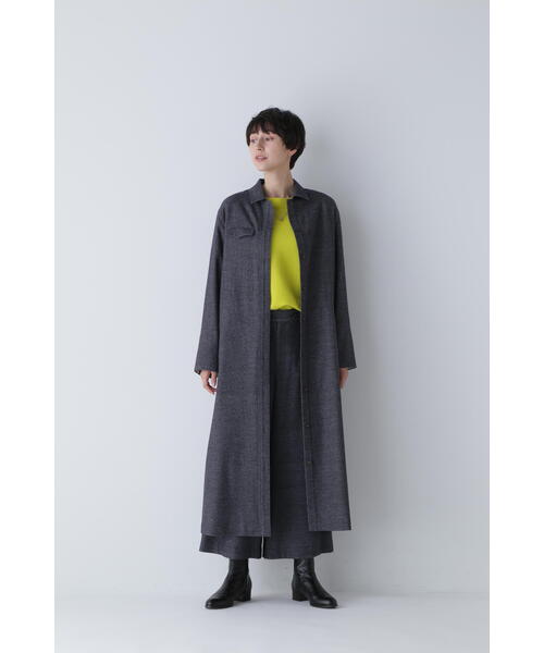 「human woman」 クロップドパンツ LARGE ネイビー レディース_画像4