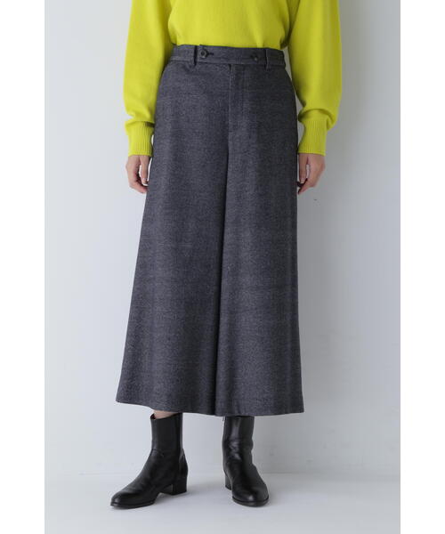 「human woman」 クロップドパンツ LARGE ネイビー レディース_画像7