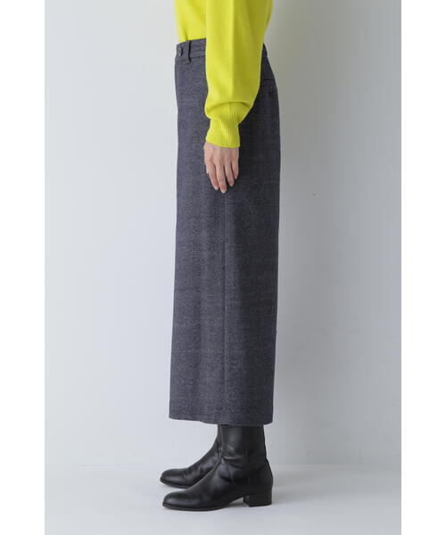 「human woman」 クロップドパンツ LARGE ネイビー レディース_画像8