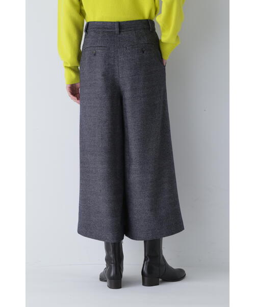 「human woman」 クロップドパンツ LARGE ネイビー レディース_画像9