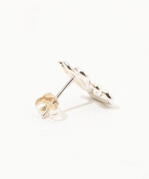 BAR JEWELLERY ピアス Jewellery TWO HEARTS シルバーピアス 