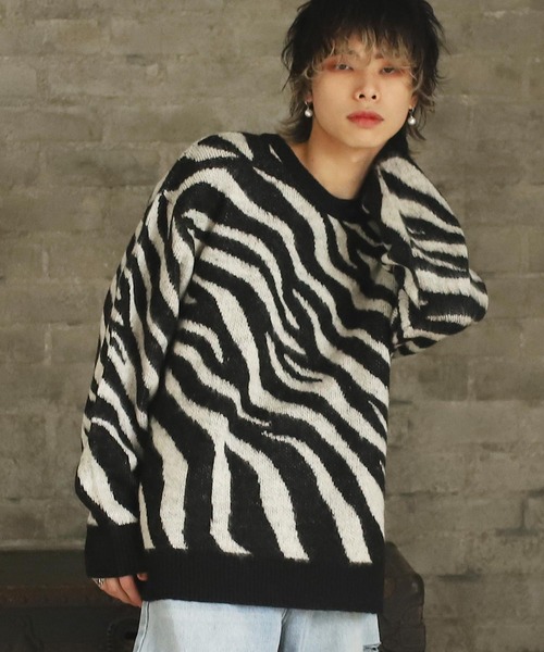 G.O.C 長袖ニット MEDIUM ブラック メンズ : ZOZOTOWN Yahoo!店 - 通販