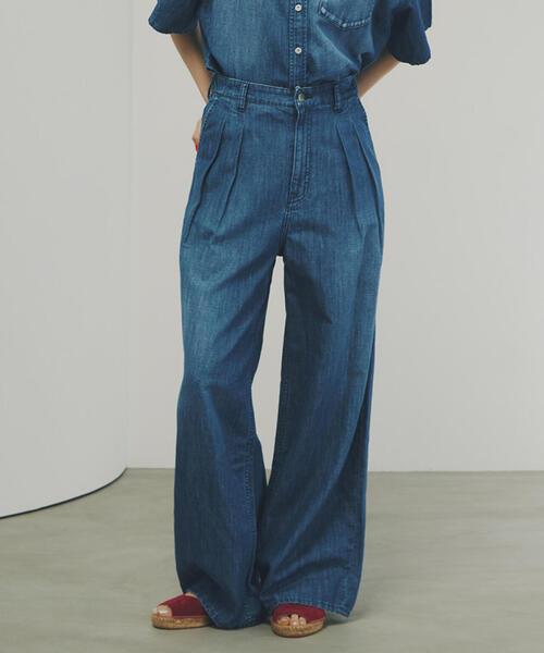 Healthy denim（ヘルシーデニム） ワイドパンツ ジーンズ デニム