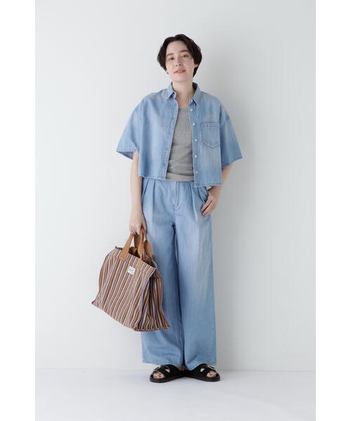 Healthy denim（ヘルシーデニム） ワイドパンツ ジーンズ デニム