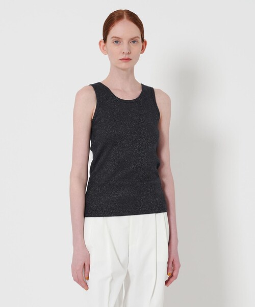 タンクトップ ノースリーブ 「Steven Alan」アンダイド フライス タンクトップ レディース STEVEN ALAN タンクトップ ノースリーブ 「Steven Alan