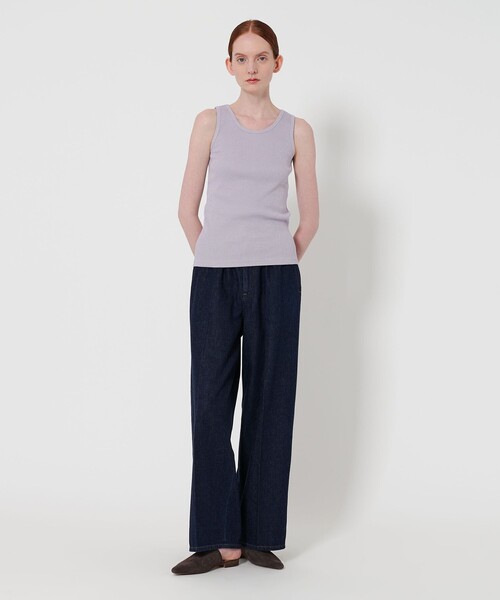 タンクトップ ノースリーブ 「Steven Alan」ラメ テレコ タンクトップ レディース STEVEN ALAN タンクトップ ノースリーブ 「Steven Alan」ラメ
