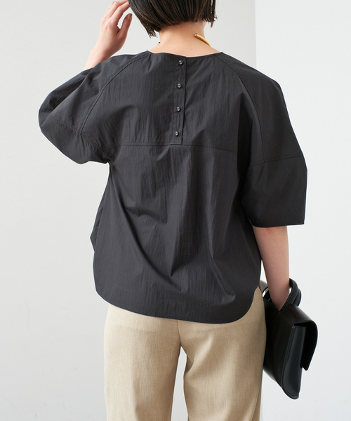 Spick & Spanブラウス Spick & Span｜《追加》コットンシルクフロントフリルブラウス