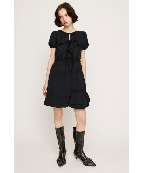 SLY（スライ） ワンピース FRILL 2WAY MINI OP フリル 2ウェイ ミニ