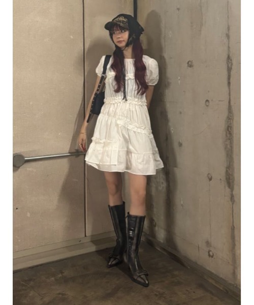 SLY ワンピース FRILL 2WAY MINI OP フリル 2ウェイ ミニ