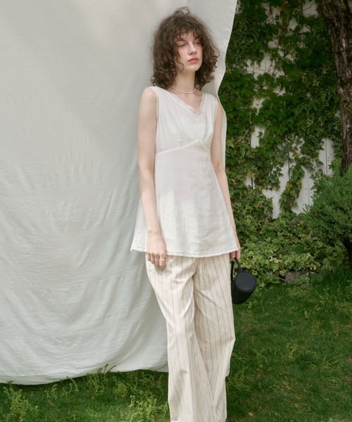 GIUNON hemsheerpleateddress ヘムシアープリーツドレス hem sheer pleated dress / ヘムシアープリーツドレス
