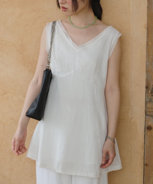 GIUNON hemsheerpleateddress ヘムシアープリーツドレス hem sheer pleated dress / ヘムシアープリーツドレス