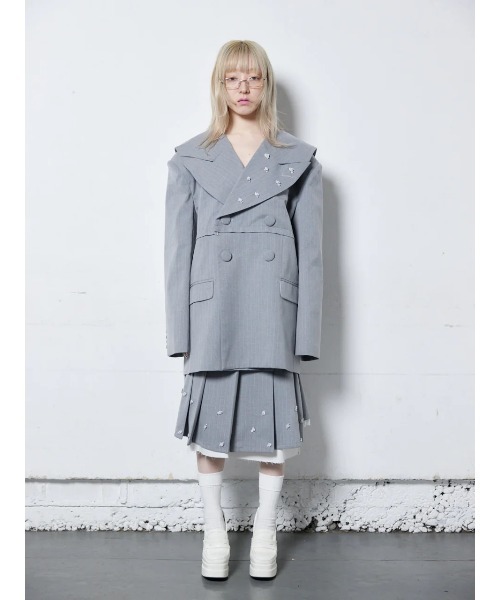 neith. スカート neith./ネイス/Rose Pleats Skirt Pants