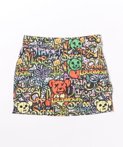 スカート 「LOUDMOUTH:ラウドマウス」レディース柄スカート ゴルフ