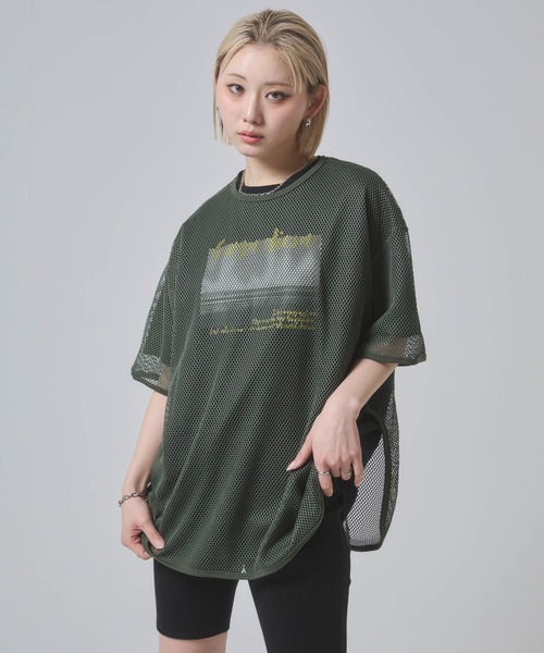 ENVYM アンビー MAY PICK UP 】 ✔︎ボウタイ付きフリルベアトップ color : red/greem