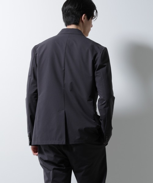 新品未使用✨Lサイズ NEUTRALWORKS テーラードジャケット ストレッチ NAVY テーラードジャケット メンズ ストレッチ 速乾 ドロップ