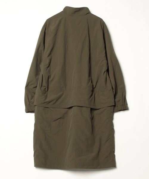 「AIMNAIM」 コート MEDIUM カーキ メンズ_画像2