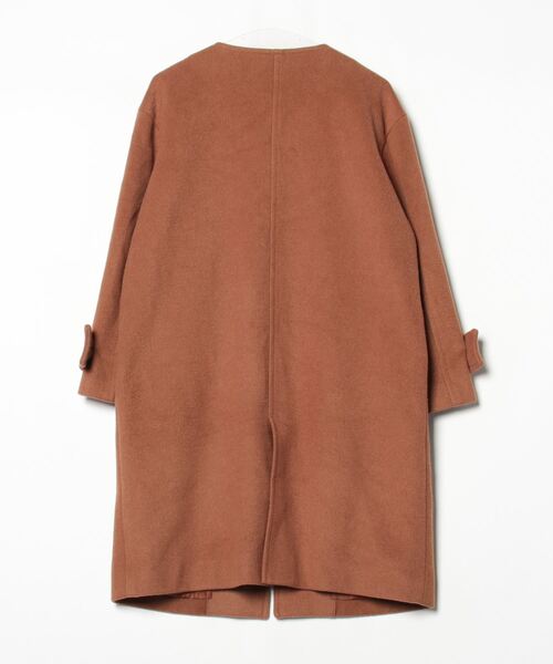 URBAN RESEARCH（アーバンリサーチ） ノーカラーコート FREE キャメル