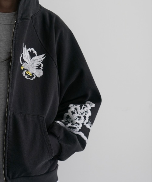 Basketcase パーカー Souvenir， zip up メンズ レディース