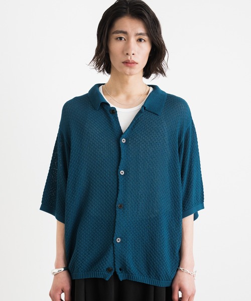 シャツ+ブラウス(半袖+袖なし) CONSTRUCTIVE SLEEVE MULTI STRIPE SHIRT CONSTRUCTIVE SLEEVE MULTI STRIPE SHIRT（シャツ/ブラウス）｜Ameri