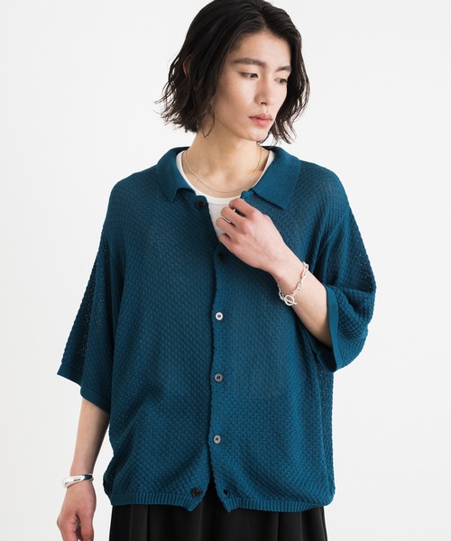 Halfsleeve Dress Shirts ハーフスリーブドレスシャツ FVLMEN（フルメン）の「【FVLMEN】basic halfsleeve shirt/ベーシック