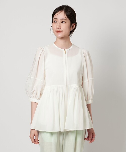 UNITED ARROWS オーガンジー シアー ブルゾン UNITED ARROWS（ユナイテッドアローズ）の「オーガンジー シアー