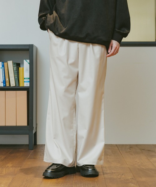 RAGEBLUE（レイジブルー） ワイドパンツ スラックス TRストレッチ